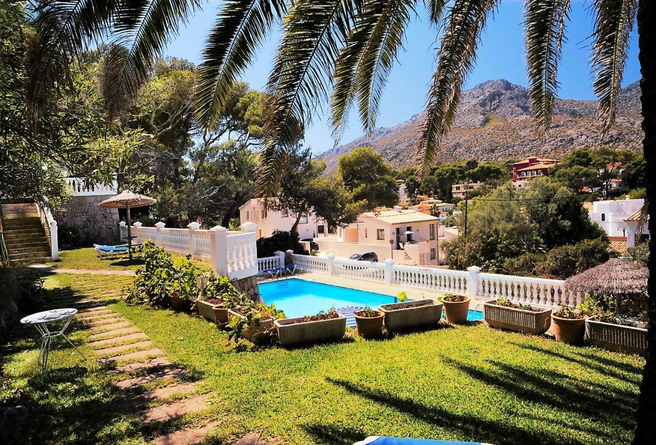 Hostal Los Pinos Cala San Vicente (Mallorca) Exterior foto