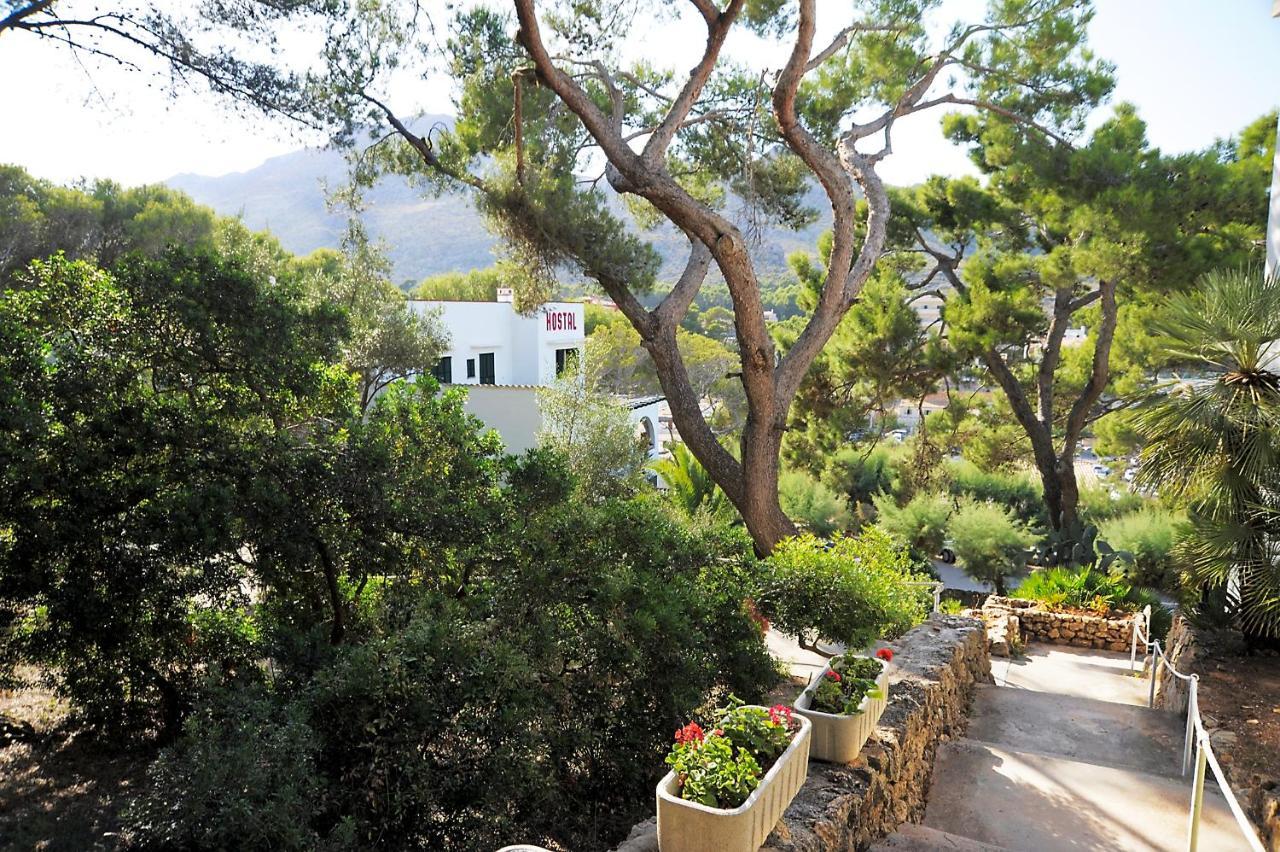 Hostal Los Pinos Cala San Vicente (Mallorca) Exterior foto